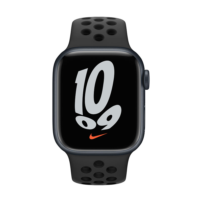 Apple Watch 41mm Anthracite/Black Nike Sport Band - Regular 