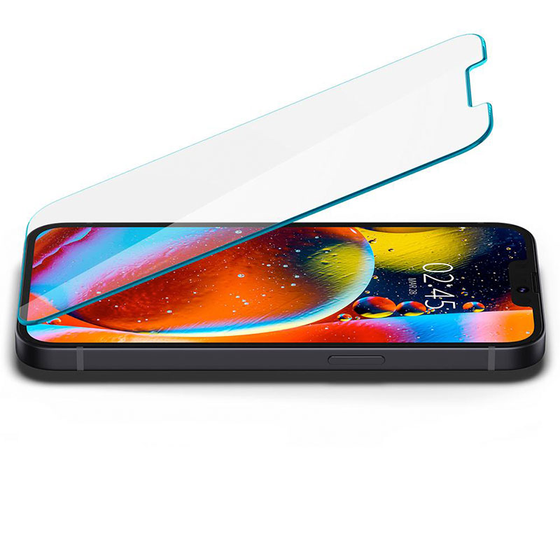 Spigen ochranné sklo GLAS.tR Slim HD pre iPhone 13/13 Pro - Clear 