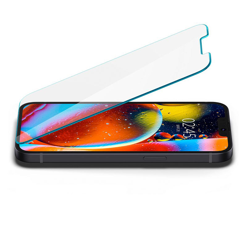 Spigen ochranné sklo GLAS.tR Slim HD pre iPhone 13 mini - Clear 