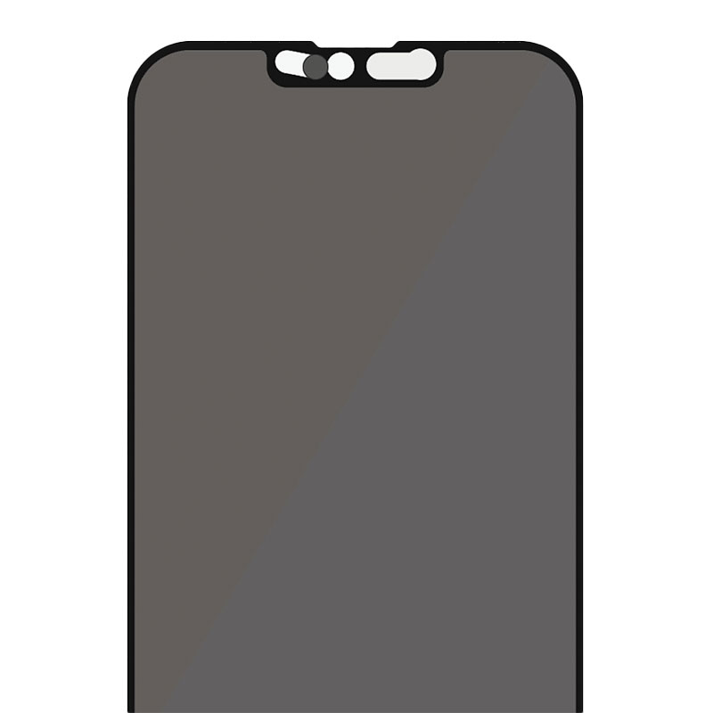 PanzerGlass ochranné sklo Camslider Privacy AB pre iPhone 13/13 Pro - Black Frame 