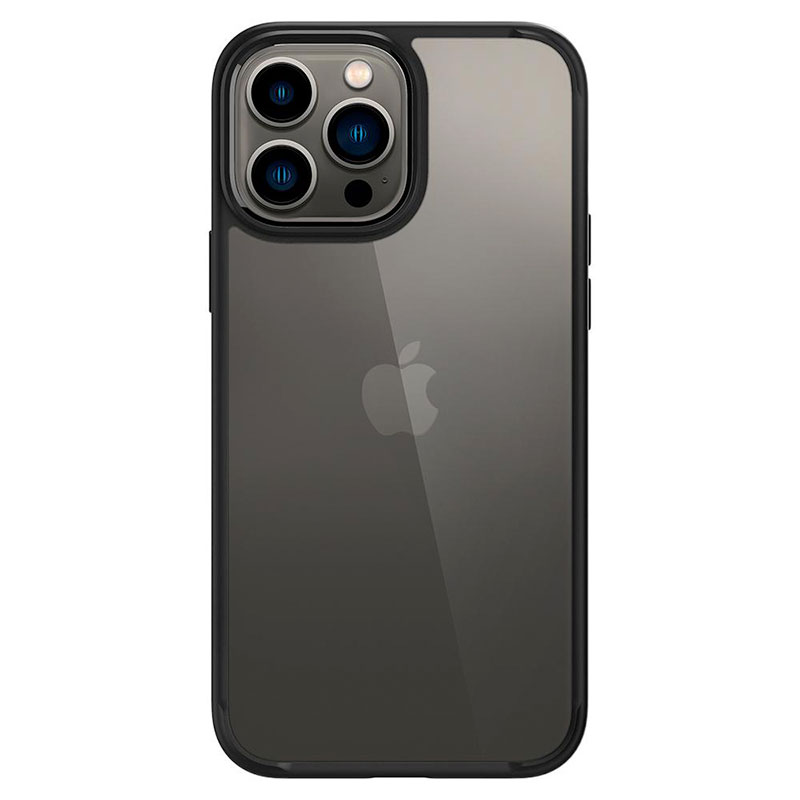 Spigen kryt Ultra Hybrid pre iPhone 13 Pro Max - Matte Black 