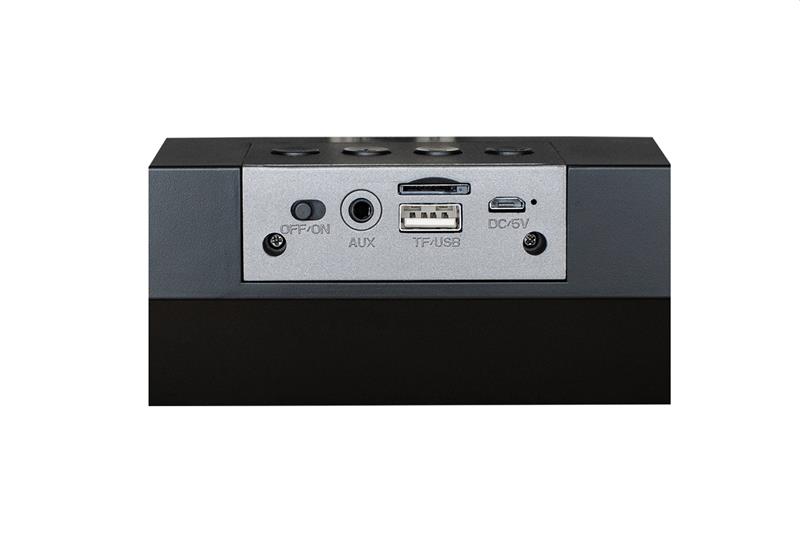 Prenosný soundbar C-TECH SPK-06, 10W, Bluetooth, USB, microSD, rádio, batéria 1200mAh  