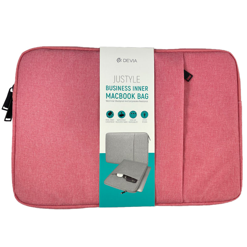 Devia puzdro Justyle pre Macbook Pro/ Air Retina 13" - Pink 