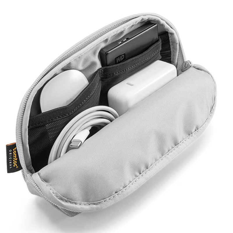 Tomtoc puzdro Recycled Sleeve with Pouch pre Macbook Pro/Air 13" - Gray 