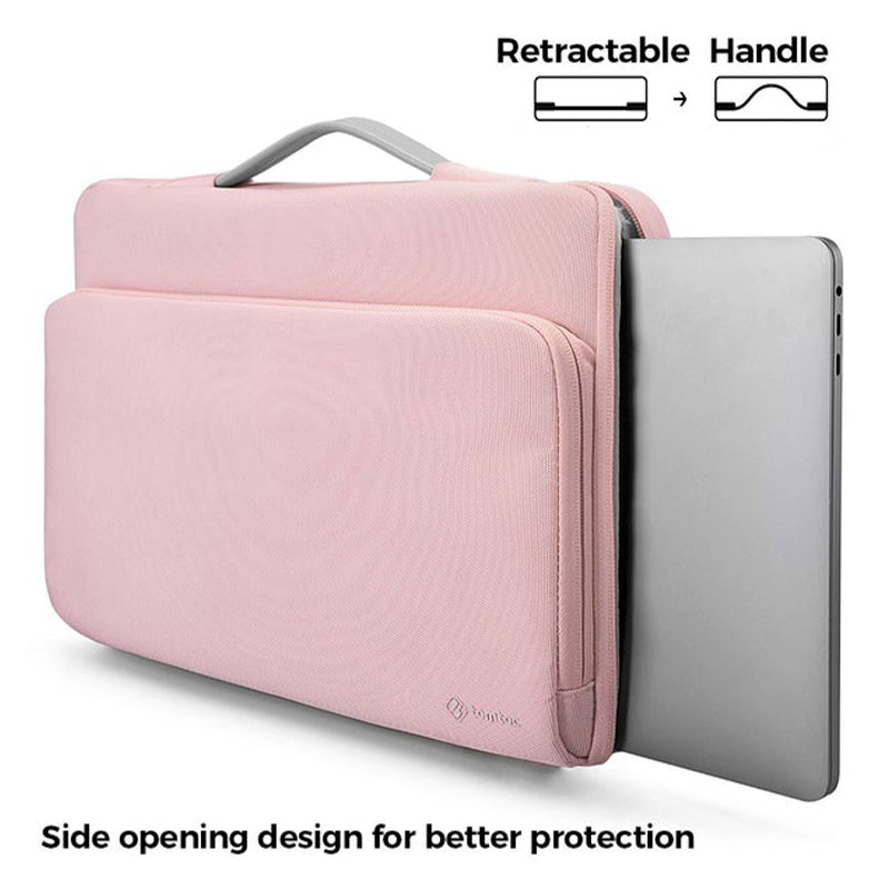 TomToc taška Versatile A14 pre Macbook Pro 14" M1/M2/M3 - Baby Pink 