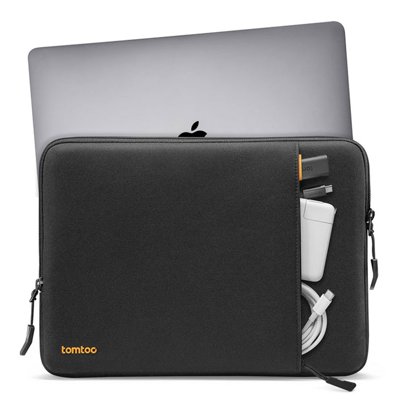 Tomtoc puzdro 360 Protective Sleeve pre Macbook Pro 14" M1/M2/M3 - Black Blue 