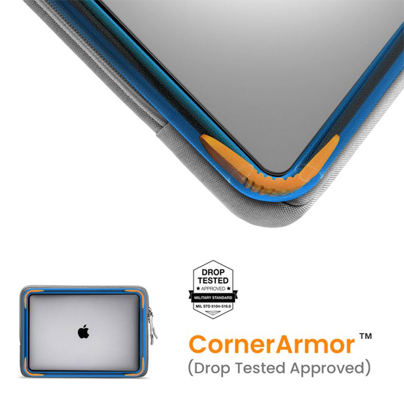 Tomtoc puzdro 360 Protective Sleeve pre Macbook Pro 14" M1/M2/M3 - Gray 