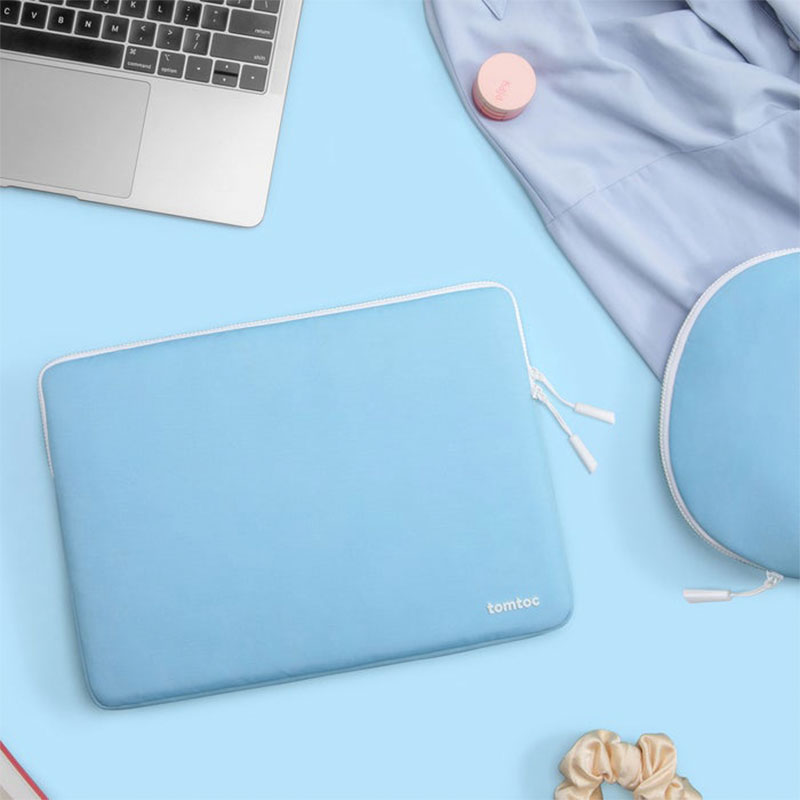 Tomtoc puzdro Lady Shell Series with Pouch pre Macbook Pro/Air 13" - Blue 