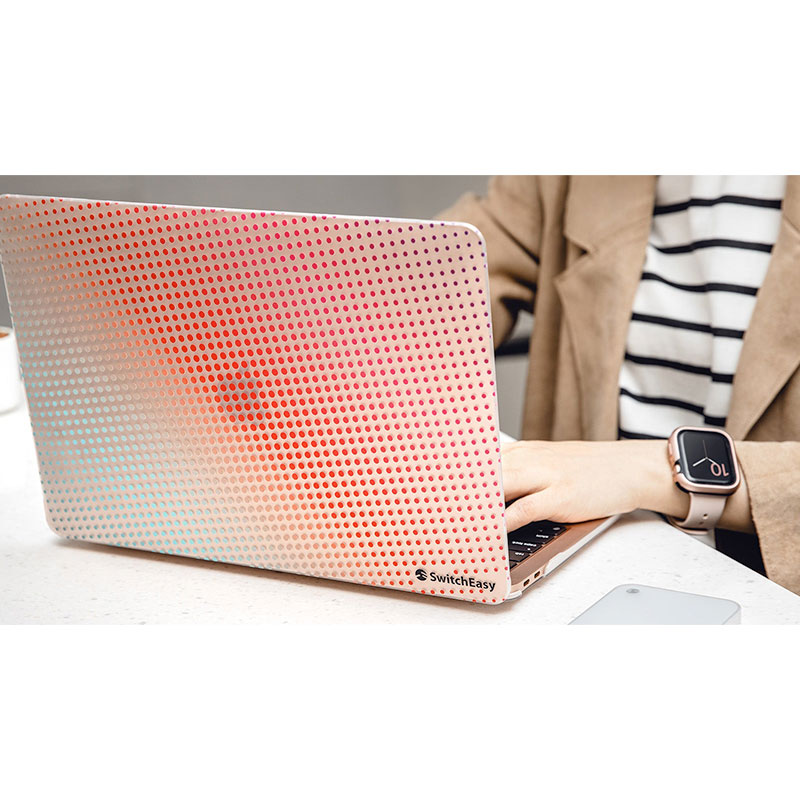 SwitchEasy Hardshell Dots Case pre MacBook Pro 16" 2021/2023 - Aurora 