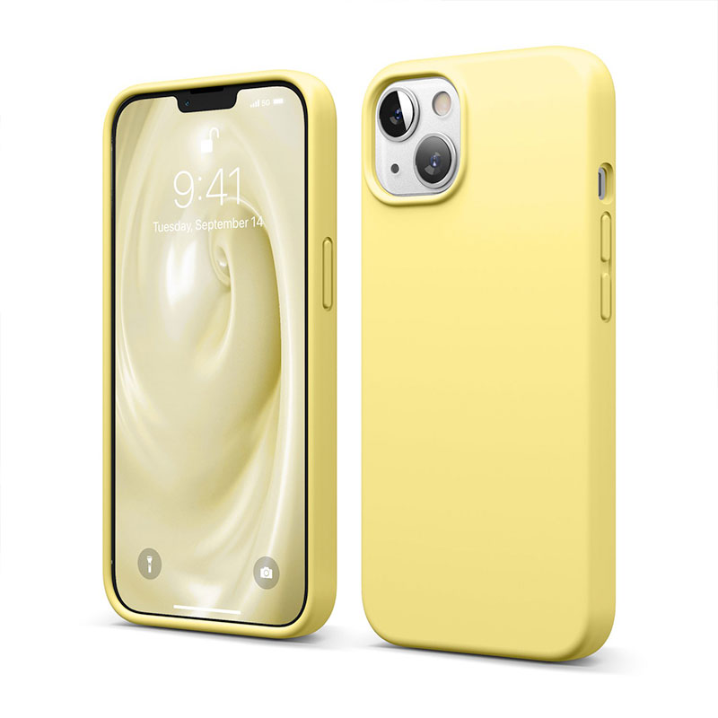 Elago kryt Silicone Case pre iPhone 13 - Yellow 