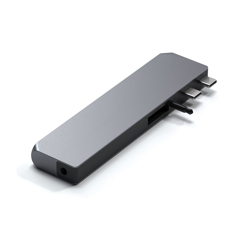 Satechi USB-C Pro Hub Max Adapter - Space Gray Aluminium 