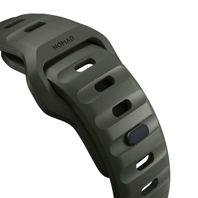 Nomad remienok Sport Strap pre Apple Watch 42/44/45/49mm - Ash Green 