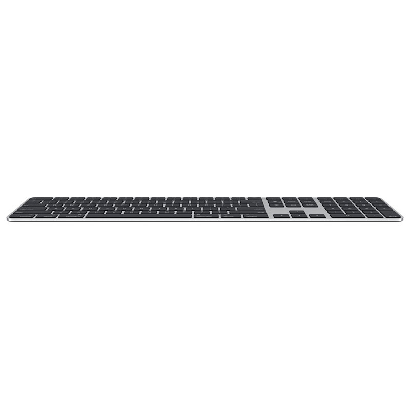 Apple Magic Keyboard s Touch ID a Numerickou klávesnicou - SK - Čierne klávesy 
