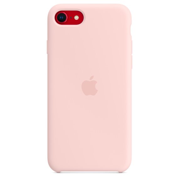 Apple iPhone SE/8/7 Silicone Case - Chalk Pink 