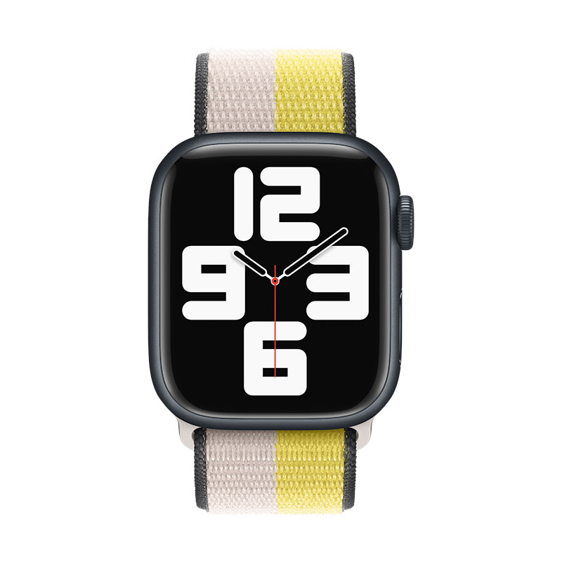 Apple Watch 41mm Oat Milk/Lemon Zest Sport Loop 