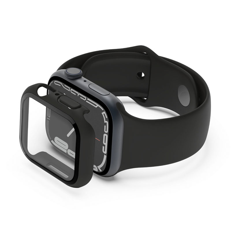 Belkin ochranné sklo ScreenForce 2-in-1 pre Apple Watch 7/8 41mm - Black 