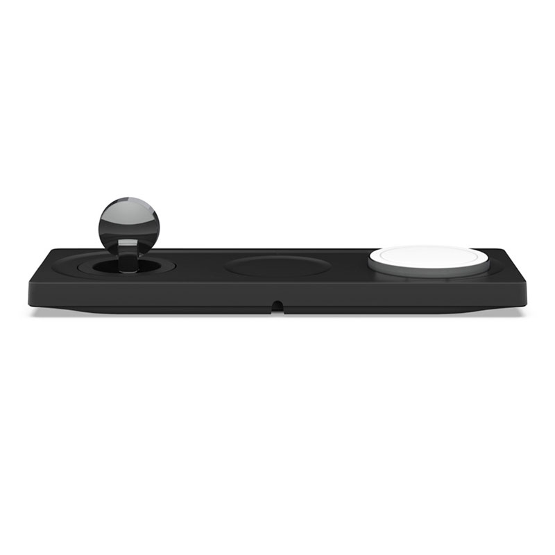 Belkin Boost Charge Pro 3-in-1 Wireless Charging Pad with Magsafe 15W - Black 