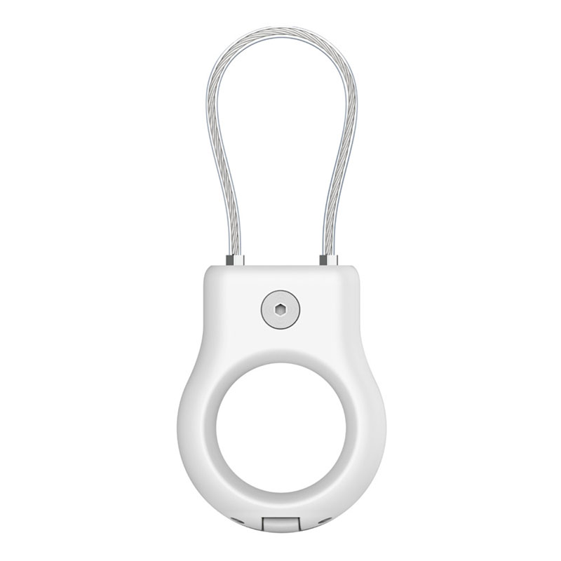 Belkin puzdro Secure Holder with Wire Cable pre AirTag - White 