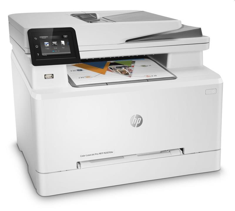 HP Color LaserJet Pro MFP M283fdw (A4, 21 ppm, USB 2.0, Ethernet, Print/Scan/Copy/fax, Duplex), WIFI 