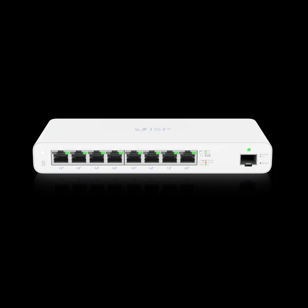 Ubiquiti UISP Switch   8x1000Mbps + 1xSFP   PoE24V 