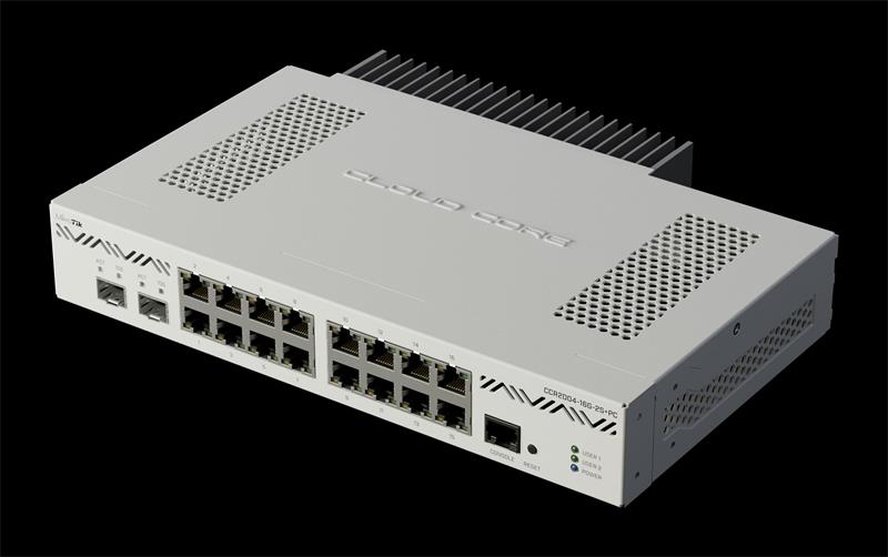 MIKROTIK RouterBOARD Cloud Core Router CCR2004-16G-2S+PC + L6 (1,2GHz; 4GB RAM; 16xGLAN; 2x SFP+; dual PSU) rack 