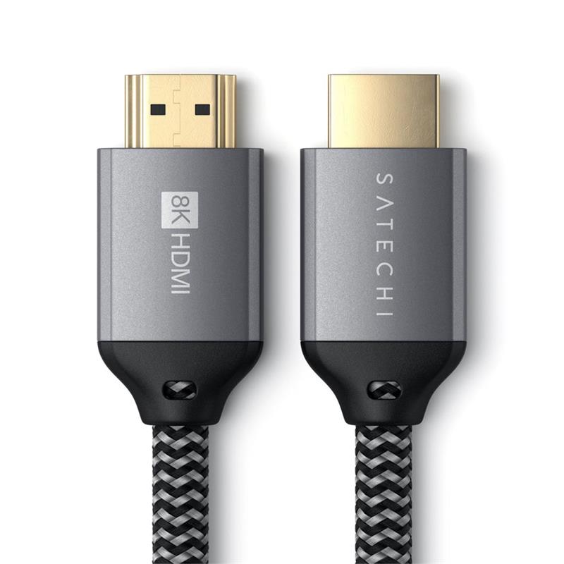 Satechi kábel 8K Ultra High Speed HDMI Cable 2m - Space Gray 