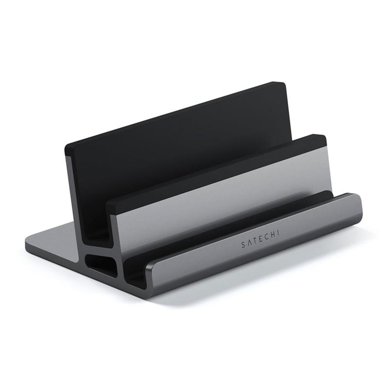 Satechi stojan Dual Vertical Laptop Stand - Space Gray Aluminum 