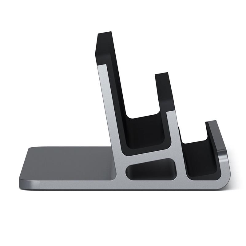 Satechi stojan Dual Vertical Laptop Stand - Space Gray Aluminum 