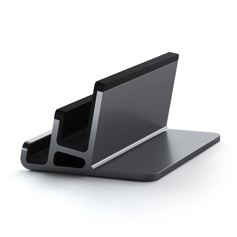 Satechi stojan Dual Vertical Laptop Stand - Space Gray Aluminum 