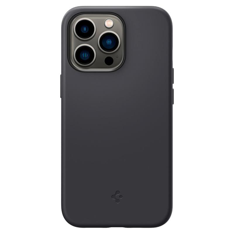 Spigen kryt Silicone Fit pre iPhone 13 Pro - Black 