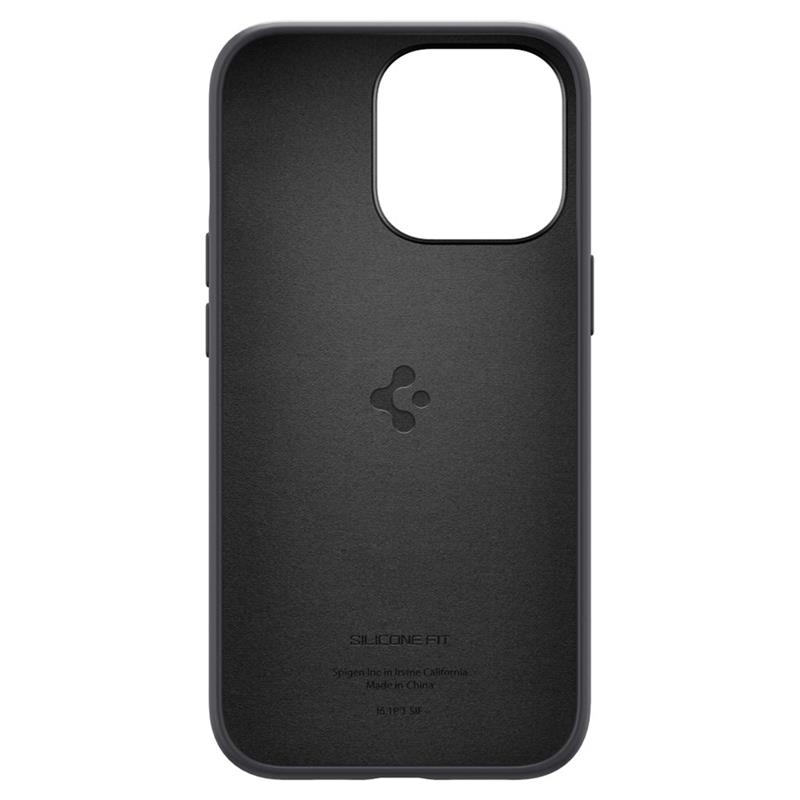 Spigen kryt Silicone Fit pre iPhone 13 Pro - Black 