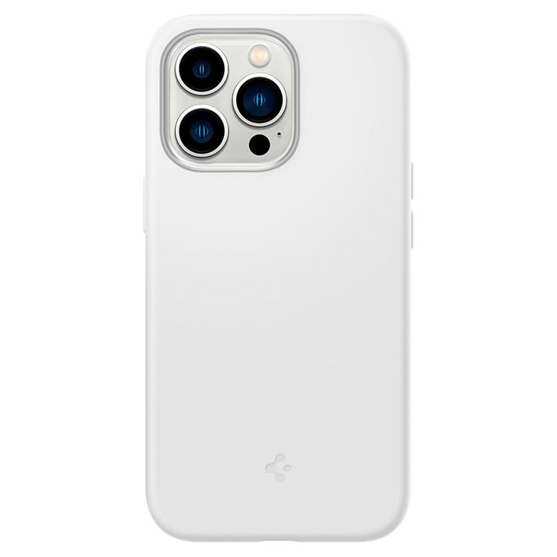 Spigen kryt Silicone Fit pre iPhone 13 Pro - White 