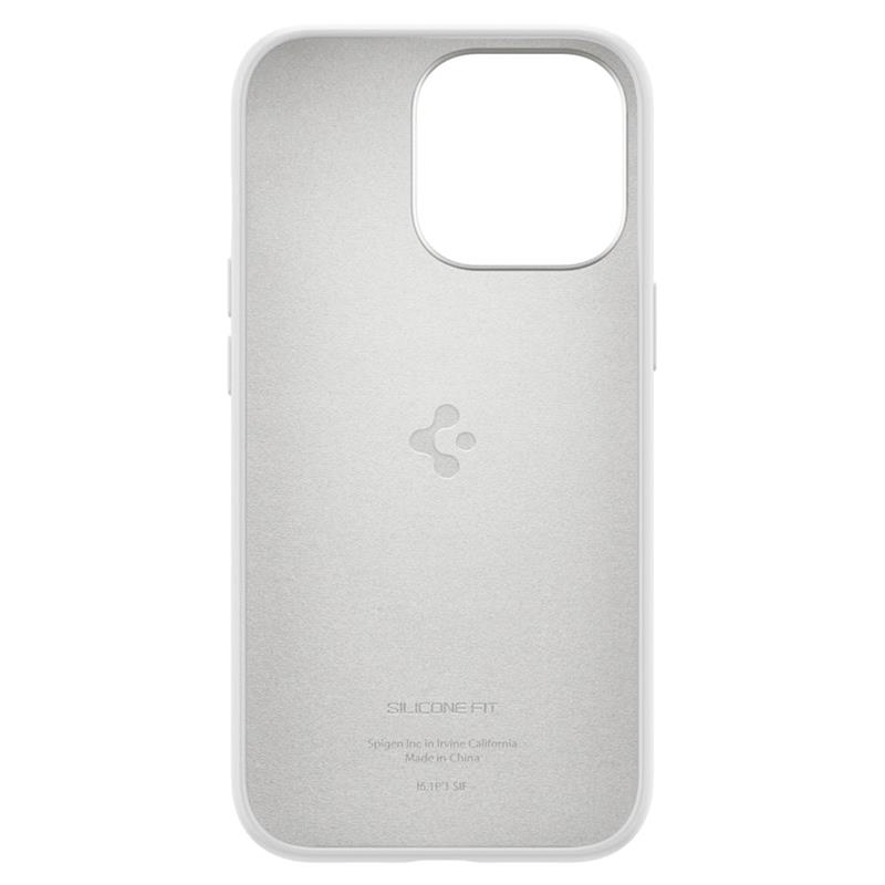 Spigen kryt Silicone Fit pre iPhone 13 Pro - White 