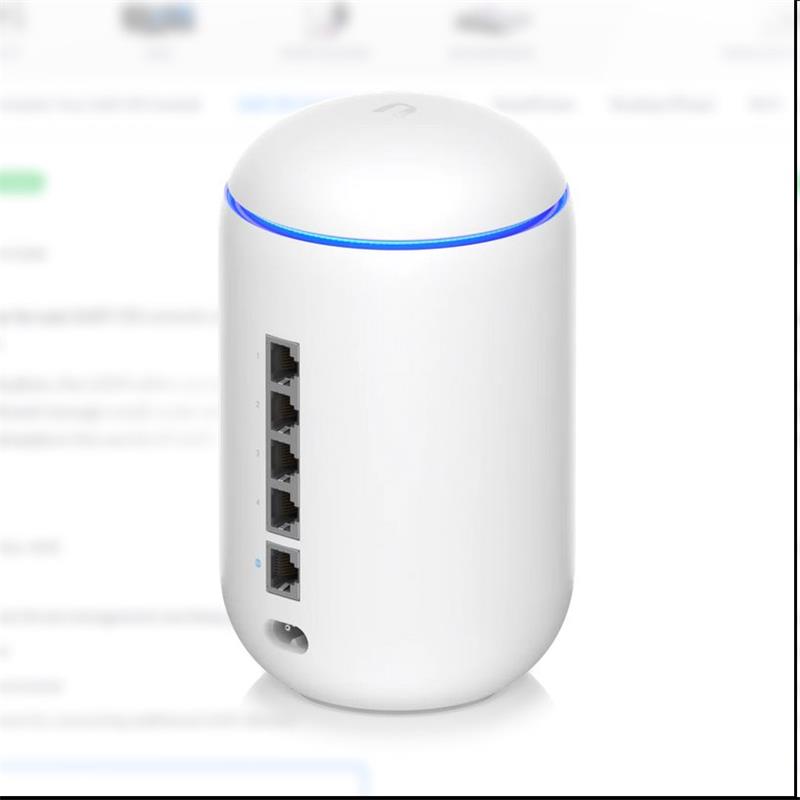 UBNT UDM - UniFi Dream Machine [WiFi AP - 2, 4Ghz+5Ghz,  4xLAN,  UniFi Security Gateway,  UniFi Controller] 