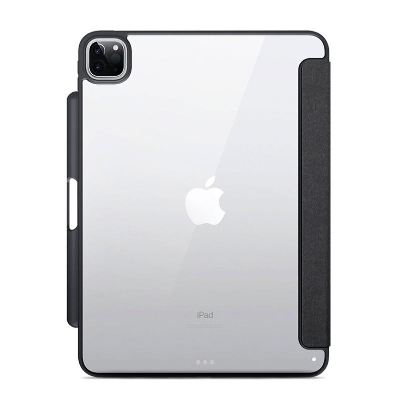 iStores by EPICO Clear Flip Case iPad Pro 11" (2018/2020/2021),iPad Air 10,9"/iPad Air 11" M1,M2- čierna transparentná 
