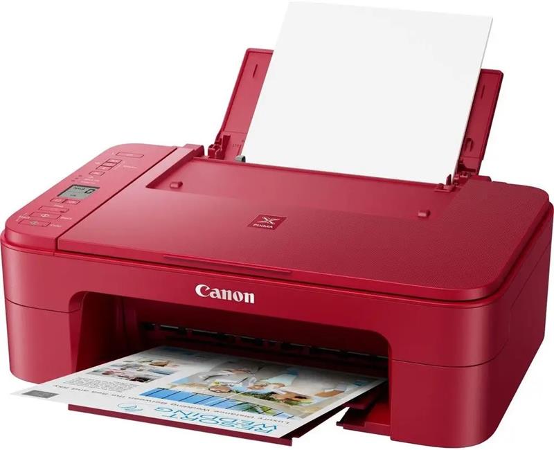 Canon PIXMA TS3352 červená (A4, tlač/kopírovanie/skenovanie/cloud, WiFi, USB) 