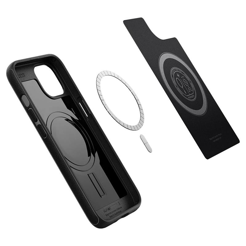 Spigen kryt Mag Armor Magsafe pre iPhone 13 - Matte Black 