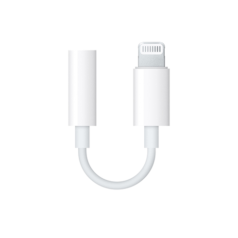 Adaptér APPLE Lightning pre 3, 5 mm konektor pre slúchadlá 