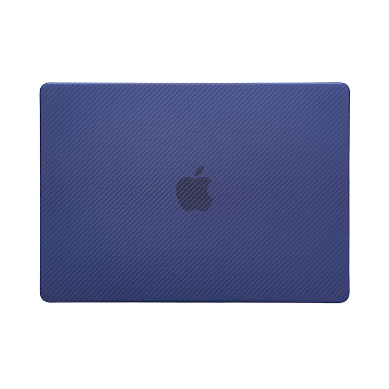 Devia kryt Carbon Fiber Hard Jacket pre Macbook Pro 14" 2021 - Peony Blue 