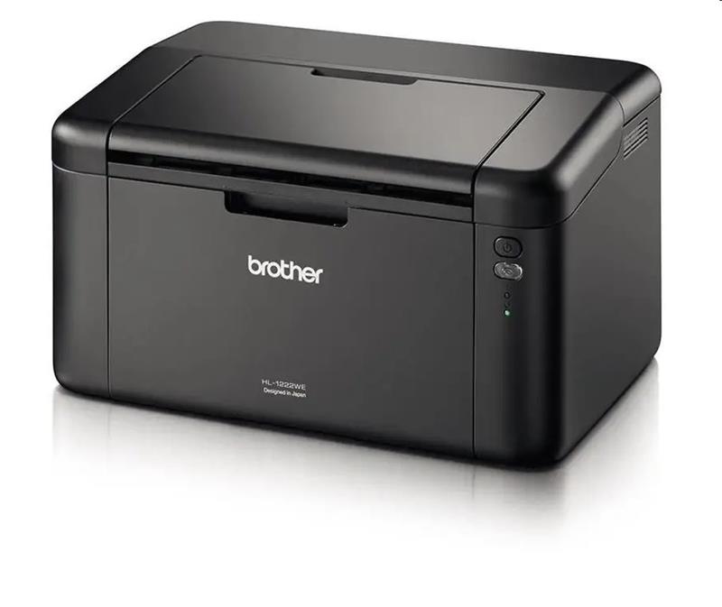 Brother HL-1222WE, A4 laser mono printer, 20 strán/min, 2400x600, USB 2.0, WiFi 