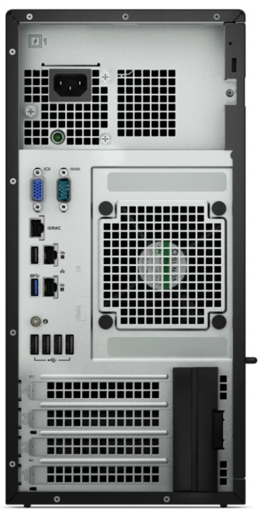 DELL Server PowerEdge T150 4x3.5" Cabled/E-2334/16G/1x2TB SATA/H355/2xGLAN/3NBD  