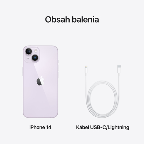 iPhone 14 512 GB fialový 