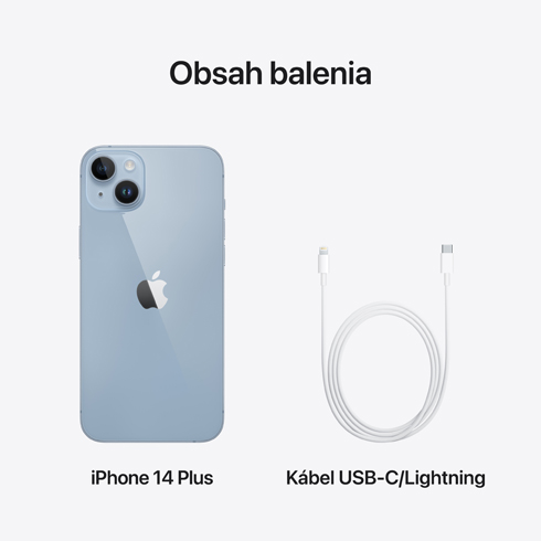 iPhone 14 Plus 256 GB modrý 