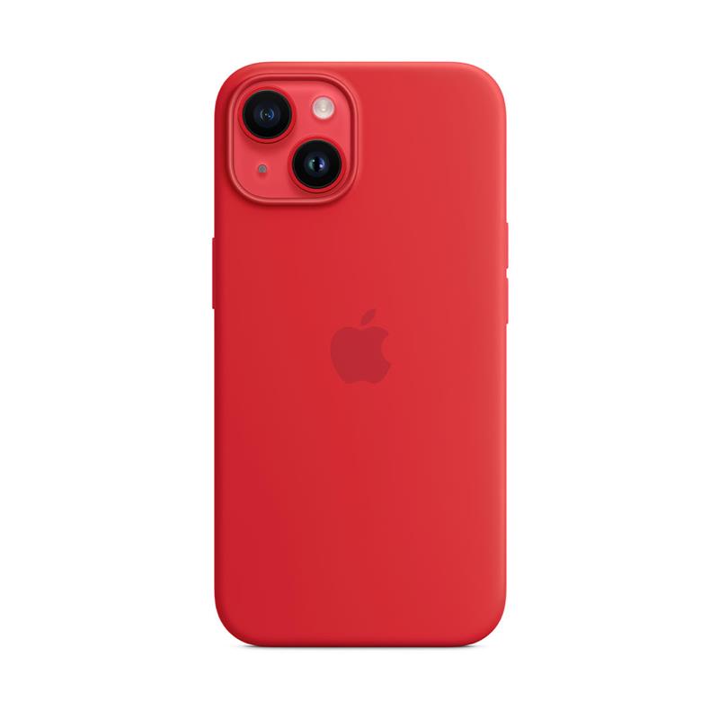 Apple iPhone 14 Silicone Case with MagSafe - (PRODUCT)RED 