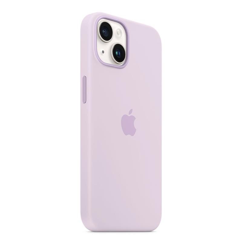 Apple iPhone 14 Plus Silicone Case with MagSafe - Lilac 