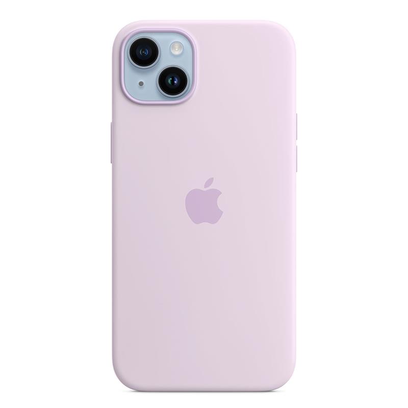 Apple iPhone 14 Plus Silicone Case with MagSafe - Lilac 