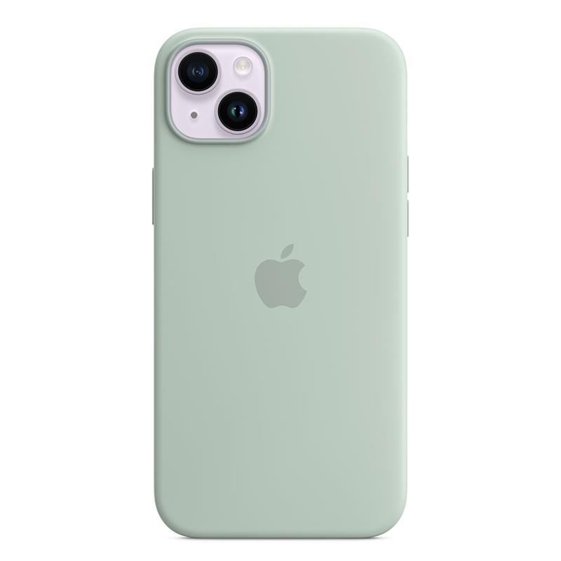 Apple iPhone 14 Plus Silicone Case with MagSafe - Succulent 