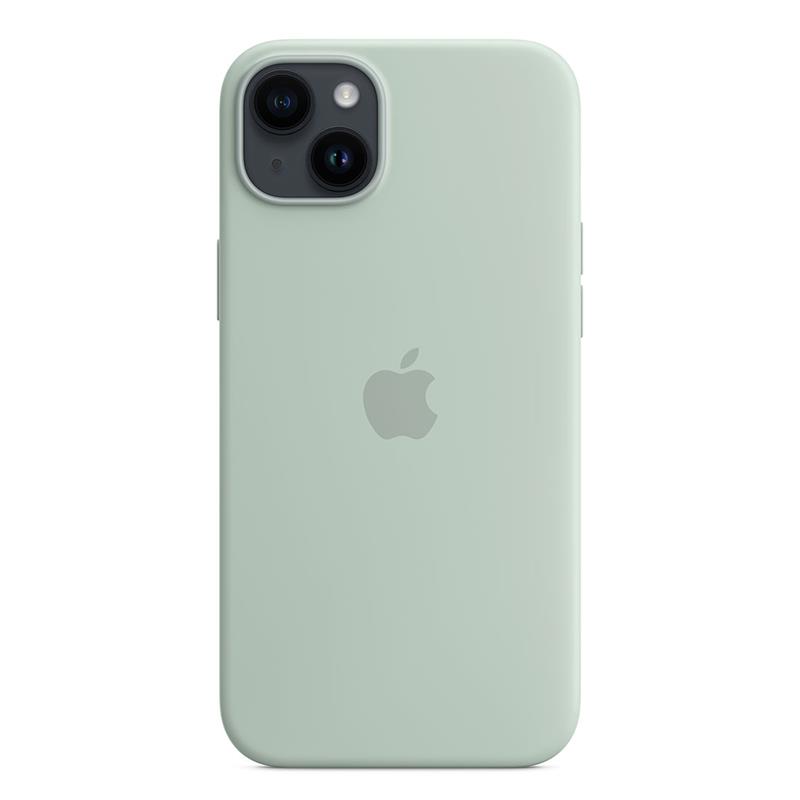 Apple iPhone 14 Plus Silicone Case with MagSafe - Succulent 