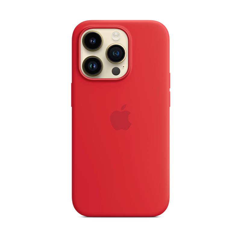 Apple iPhone 14 Pro Silicone Case with MagSafe - (PRODUCT)RED 