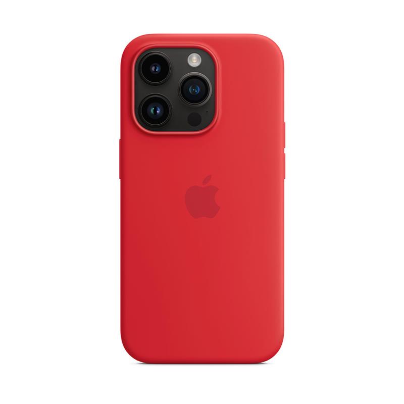 Apple iPhone 14 Pro Silicone Case with MagSafe - (PRODUCT)RED 